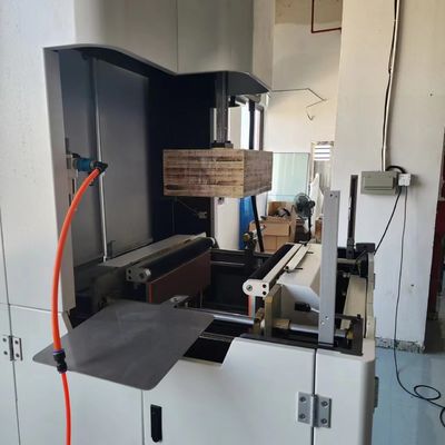 Good price High-Speed Gift Box Forming Machine 15-25PCS/MIN Rigid Box Wrapper for Luxury Packaging online