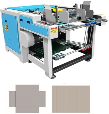 qualità Macchina automatica per l' inserimento di nastri in cartone Densità Macchina per l' inserimento di scanalature in cartone fabbrica