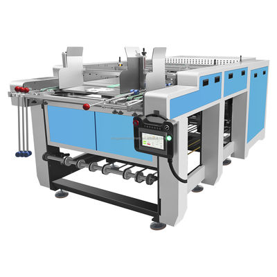 Good price Automatic Die Cutting and V Grooving Machine with 380V Power 2150*1450*1350mm Dimension and 10-40m/min Speed online