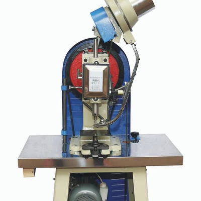 Good price Manual Grooving Eyelet Machine with 5.5mm Max Drilling Dia, 1000-1500rpm Spindle Speed, and 380V/220V Voltage online